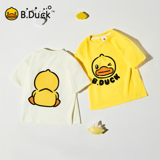 【亲子款】bduck小黄鸭童装夏季T恤105-175 BF2601601 商品图1