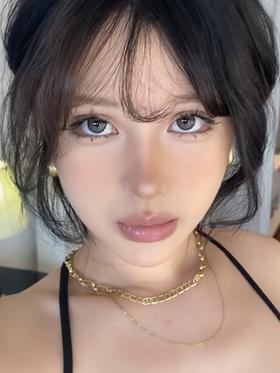 Kira Fairy（kirafairy）日抛美瞳(十片装) 川子灰 直径14.2mm着色13.4mm