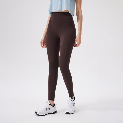 跃牌【禅语梵心】翘臀裸感瑜伽裤女DIY高腰收腹运动美臀健身裤瑜伽长裤CK2931 商品图2