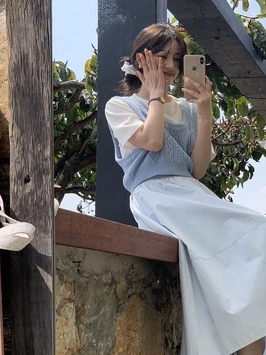 【AMTN夏日必备赫本风伞裙】闭眼入的显瘦天花板严梨形、腿粗胯宽姐妹都快冲够终于找到一条AMTN可以狂吃还不显小肚子的神仙裙 商品图2