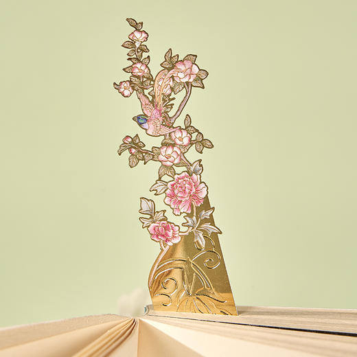 大英博物馆 东方梦境系列 灵羽芳地金属 书签套装 商品图2