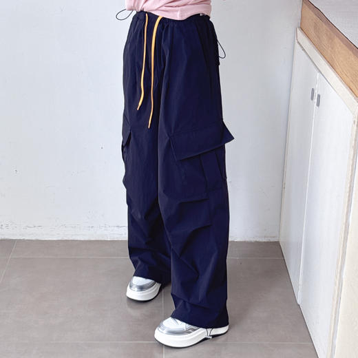 时尚松紧抽绳速干工装裤 商品图3