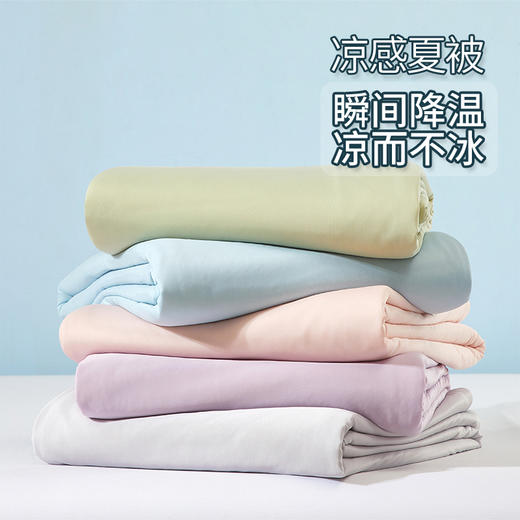 🔥59.9带走！【意大利🇮🇹ROMASTER罗马世家】凉感丝夏被❗️床上的小空调❗ 商品图1