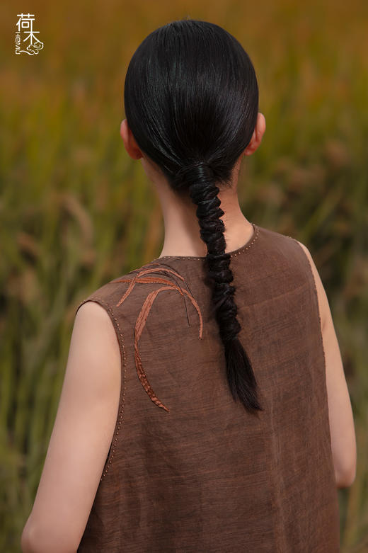 荷木HEMU丨稻谷高定·长马甲 商品图4