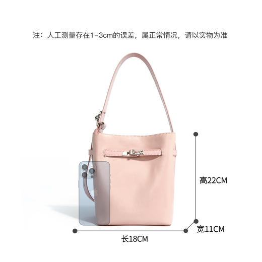 【预售3天】水桶包韩国小众大容量单肩包斜挎包休闲小包包F9737 商品图3