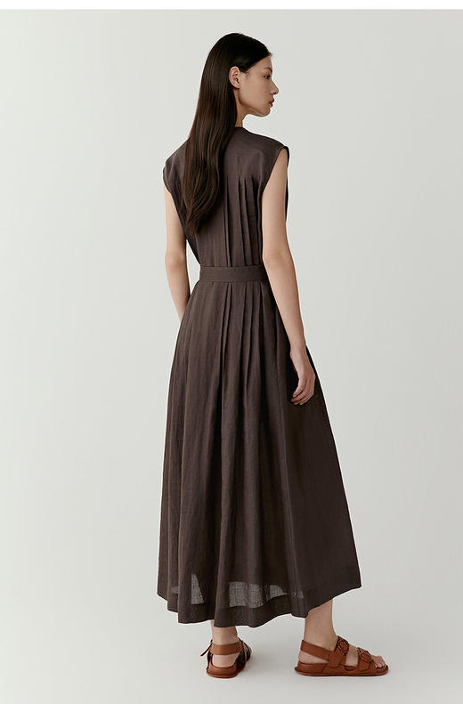 【高品质私服】【IC苎麻平纹布中长连衣裙】G1393【无标出货 介意慎拍】-CC 商品图12