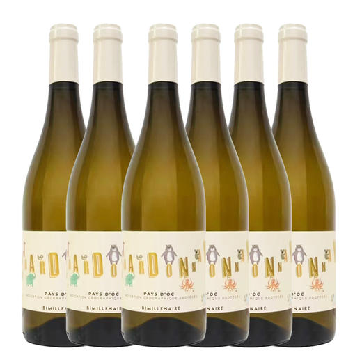 华禧庄园霞多丽白葡萄酒750ml*6瓶 商品图0