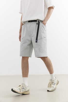 吃茶去chichaqu25轻量户外宽松卡扣口袋短裤休闲运动工装男女百搭