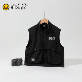 bduck小黄鸭童装夏季休闲马甲110-165 BAF2613603