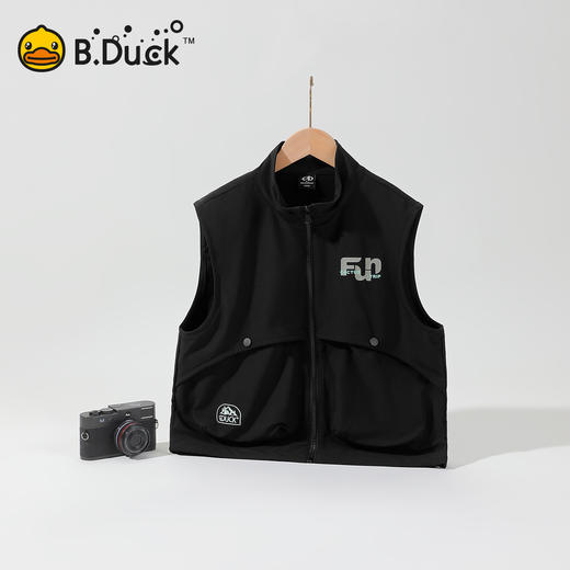 bduck小黄鸭童装夏季休闲马甲110-165 BAF2613603 商品图0