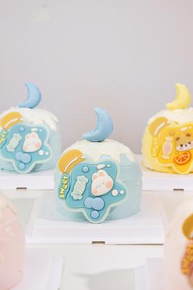 【限定】5寸星座瓶卡通蛋糕-61主题蛋糕-进口动物奶油