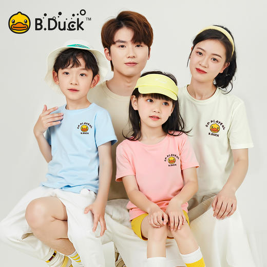 【亲子款】bduck小黄鸭童装夏季T恤105-175 BF2601603 商品图0