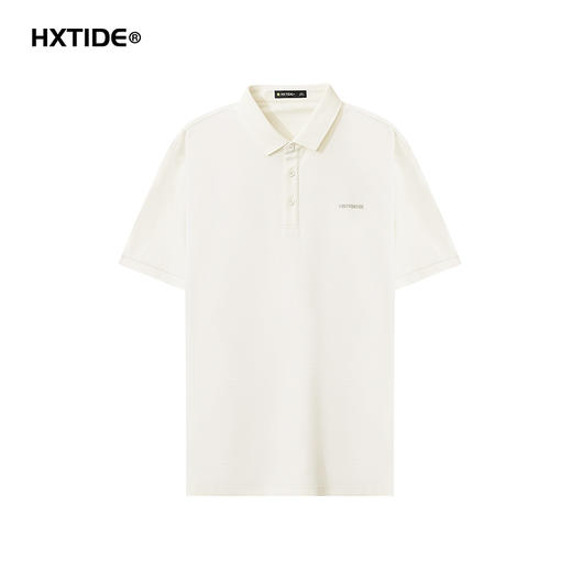 【新品上新】HX 夏季翻领短袖微宽松T恤S102522062102 商品图0