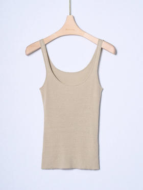 女士真丝亚麻背心