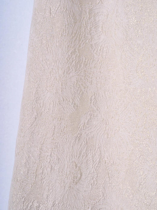 女士圆领短袖真丝连衣裙 商品图3