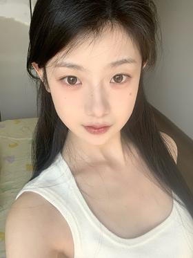 LuLuAlice半年抛美瞳 柿子茶 14.0mm