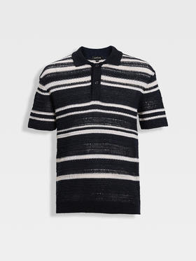 callisto桑葚蓝设计师款提花T恤