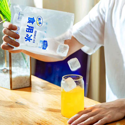 冰力达冰袋 食用冰冰块160g 冰镇啤酒/洋酒威士忌必备 商品图3