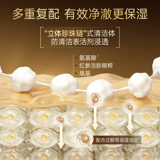 【红参氨基酸洗面奶  深层清洁又养肤】彤人秘津系列洗面奶润颜洁面  洁净不拔干 商品图2