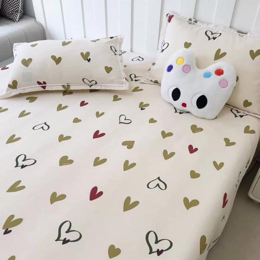 【59.9带走！】细纱粗布软凉席(花边款）老粗布三件套 商品图7