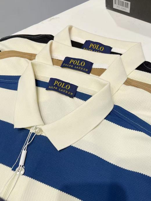 拉夫劳伦经典条纹商务休闲Polo 商品图4