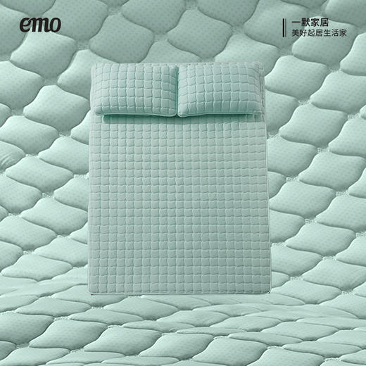 【海风凉感面料 接触瞬间导热降温】一默海风贝壳凉席 控温单元格嵌入 持续凉感在线 商品图4