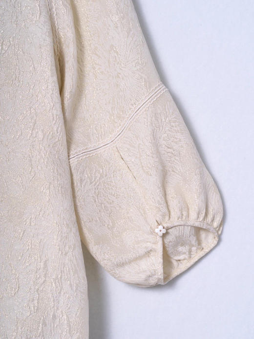 女士圆领真丝七分短袖衫 商品图4