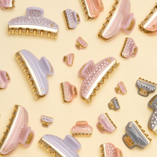 品牌直发 Alexandre De Paris 3.2cm小号旺多姆单排水晶 N3黑金色/B红金色/Q玫粉色 商品图7