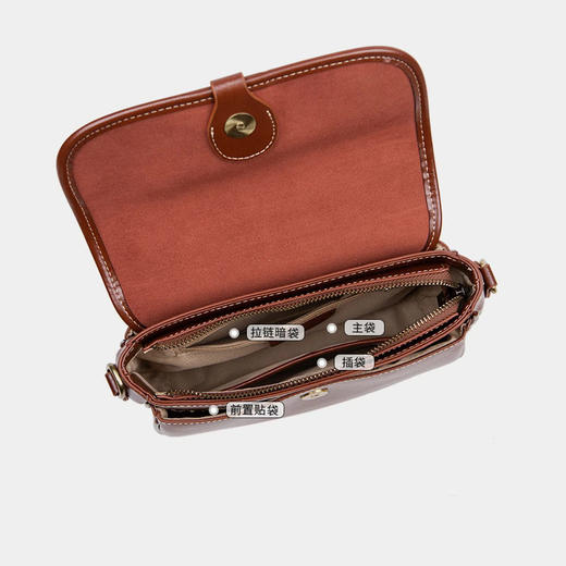 【预售3天】2025年新款时尚高级感小方包单肩小包休闲女士斜挎包9284-D 商品图4