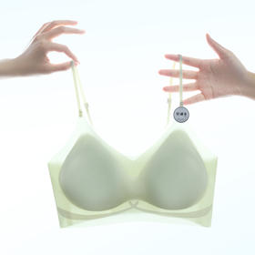 雀说【冰肌裸感】无痕美背舒适透气聚拢不空杯文胸夏季超薄款内衣女士AL8131