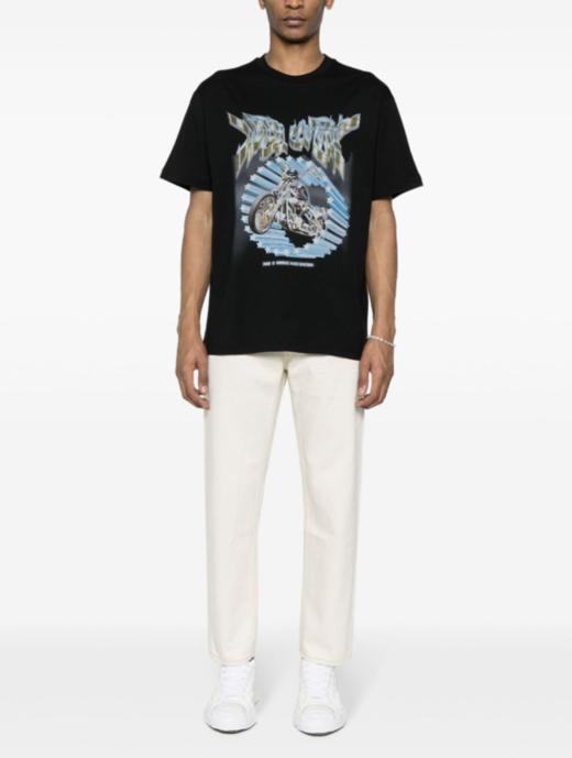 【超惠秒】Versace 范思哲 男士哈雷印花百搭全棉短袖 T恤11887 商品图7