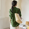 伊泺杉苎麻松绿色衬衫，今年流行「松绿色」衬衫，太太太治愈了【预售 3-7天内发出】 商品缩略图2