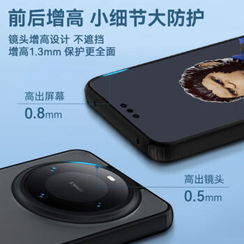 蓝猩先生 适用华为Mate60pro手机壳 HUAWEIMate60pro+保护套护甲超薄防摔保护壳 商品图3