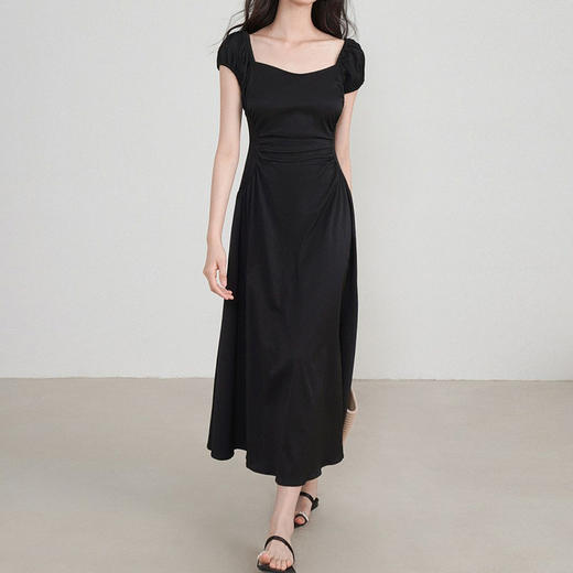 馥迦优雅赫本风显瘦连衣裙 商品图1