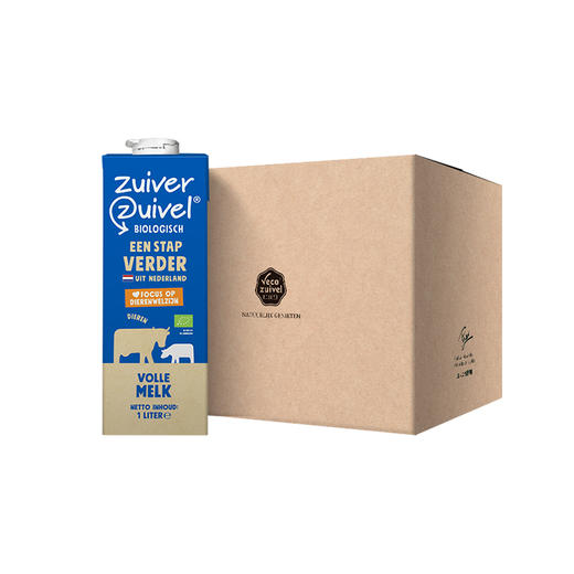 HD//.【荷兰Vecozuivel】乐荷荷兰进口有机全脂纯牛奶 商品图1