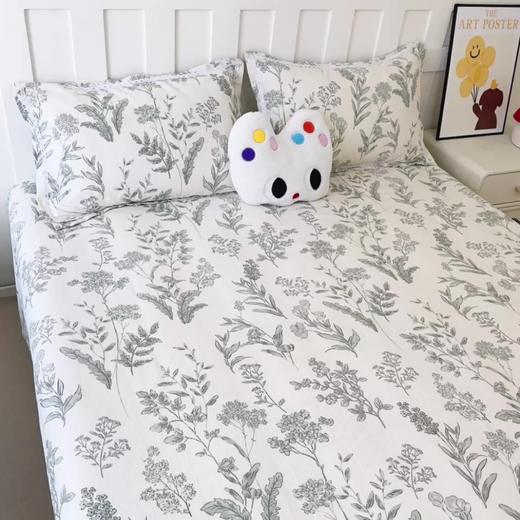 【59.9带走！】细纱粗布软凉席(花边款）老粗布三件套 商品图11