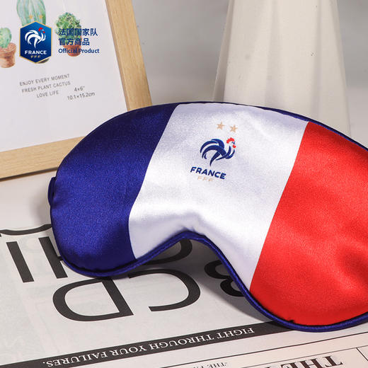 【官方正版】法国国家队丨遮光眼罩松紧弹力带蓝白红睡眠球迷周边 商品图4