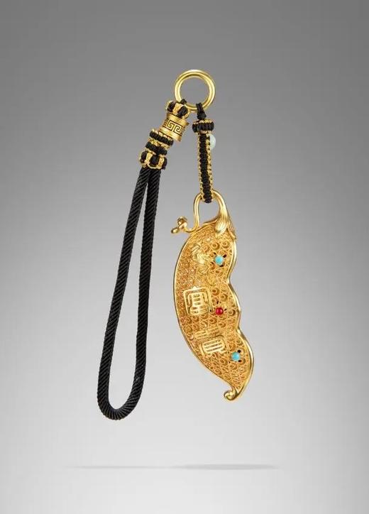 朱炳仁铜 富贵豆荚 商品图0