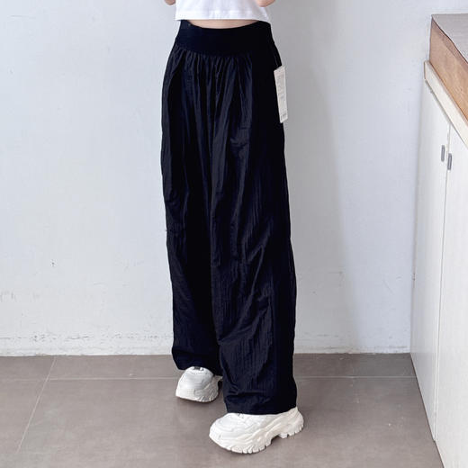 高腰阔腿休闲裤 商品图1