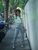 点此购买 lulu露露轻薄透气运动裤女宽松显瘦跑步休闲褶皱皮肤裤 LL 319324 商品缩略图13