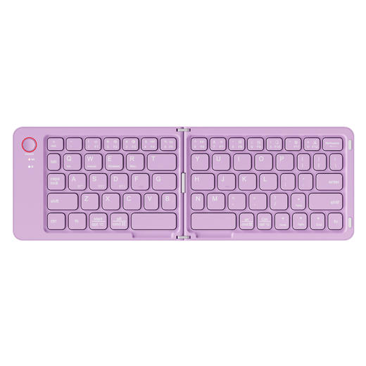 【无线折叠蓝牙键盘，便携迷你设计】新品上市无线折叠蓝牙键盘 笔记本电脑手机办公 迷你便携小键盘-QQ 商品图6