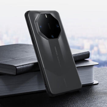 蓝猩先生 适应于华为mate60rs非凡大师手机壳 mate60RS保时捷保护套护甲超薄防摔保护壳 典雅黑 商品图3