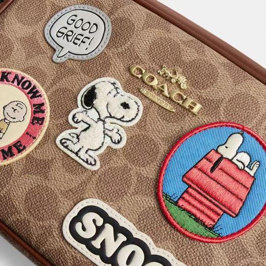 【爆】【3.5折】1楼COACH&PEANUTS联名经典标志贴饰JAMIE相机包原价4600 现价1620 商品图3