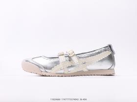 鬼塚虎Onitsuka Tiger芭蕾舞百搭通勤休闲鞋女鞋