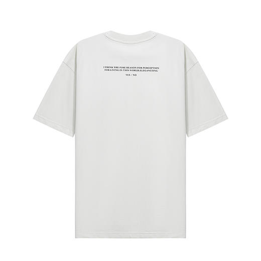 【新品上新】HX 夏季圆领短袖微宽松T恤Z102520066101/02 商品图10