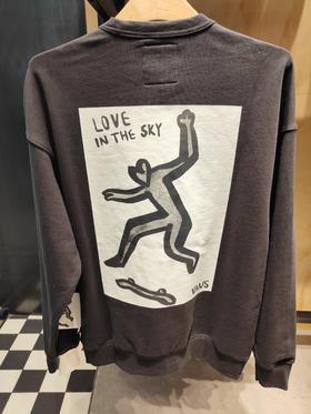 vans套头卫衣VN000KDQBLK