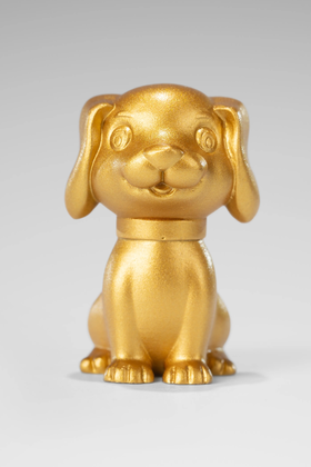 朱炳仁铜5#十二生肖狗-3