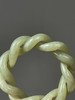 和田青黄玉镂雕绞绳麻花形环，顺丰包邮 商品缩略图5