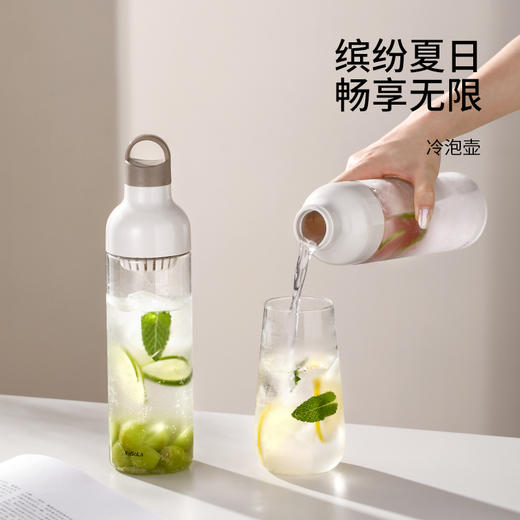 FaSoLa水壶冰箱冷水瓶夏天凉水壶家用大容量冷泡茶壶耐高温冰水壶 商品图0