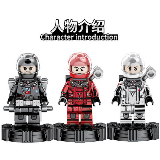 【儿童节礼物】兼容乐高流浪地球系列运载车行星发动机空间站益智拼装积木 商品图2